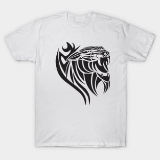 Tribal Panther Tattoo Art T-Shirt